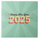 Search for happy new year tiles Retro