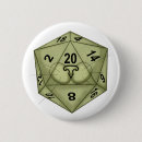 Search for d20 badges Dice
