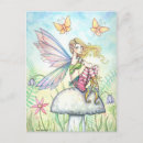 Search for butterfly garden postcards Fairy