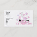 Search for figure skating business cards Ice