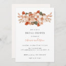 Search for foliage bridal shower invitations Leaves