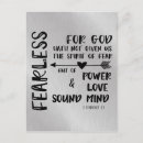 Search for fears postcards Typography