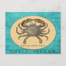 Search for blue shells postcards Coastal