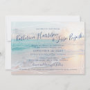 Search for turquoise beach wedding invitations Waves