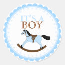 Search for blue horse stickers Rocking horse baby shower