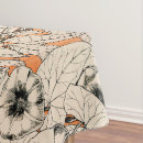 Search for orange and white tablecloths Vintage