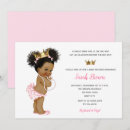 Search for ethnic princess baby shower invitations Gold