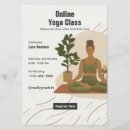 Search for class flyers Yoga
