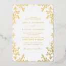 Search for gold foil wedding invitations Elegant