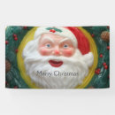 Search for santa claus banners Retro