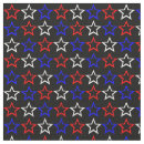 Search for red white blue stars fabric United states