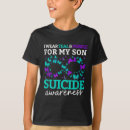 Search for purple and teal tshirts Suicide hotline