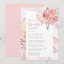 Search for palm leaves bridal shower invitations Pampas grass