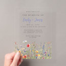 Search for meadow wedding invitations Wild flower