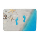 Search for footprint bath mats Beach
