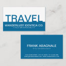 Search for trips business cards Agency