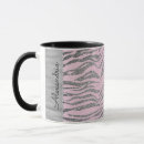 Search for pink zebra mugs Chic