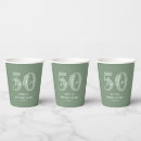 Search for green paper cups Bold typography