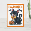 Search for vintage kitten cards Black cat