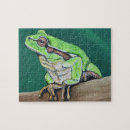 Search for green tree frog puzzles Frogs