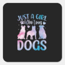 Search for girl and dog stickers Funny