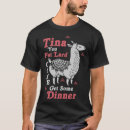 Search for tina tshirts Llama