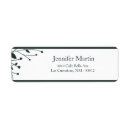 Search for twilight return address labels Floral