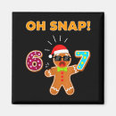 Search for gingerbread man magnets Vintage