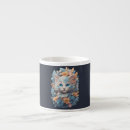 Search for cat with blue eyes mugs Watercolor