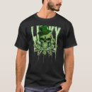 Search for st patricks day skull tshirts Leaf