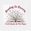 Search for book lovers blankets Flowers