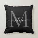 Search for elegant black and white cushions Stylish