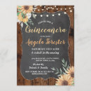 Search for sunflower quinceanera invitations Quinceañera