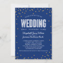 Search for dark blue wedding invitations Trendy