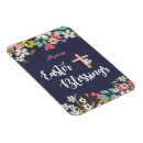 Search for flower blessings rectangular magnets Religious