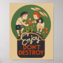 Search for destroying posters Vintage