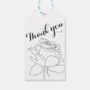 Search for stylish design gift tags Black