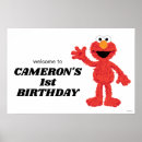 Search for sesame street birthday posters Elmo