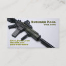 Search for firearms business cards Pistol