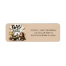 Search for daisy flowers return address labels Whimsical