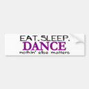 Search for dance bumper stickers Jazz