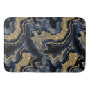 Search for navy blue gold bath mats Glitter