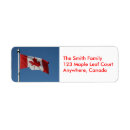 Search for canadian flag return address labels Patriotic