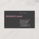 Search for edge business cards Pink