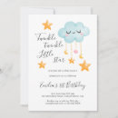 Search for twinkle 1st birthday invitations Cloud