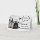 Search for bulldog get well cards Dogs