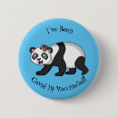 Search for giant panda badges Illustration