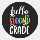 Search for second grade stickers First day school