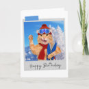 Search for ski birthday cards Winter