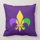 Search for louisiana cushions Mardi gras